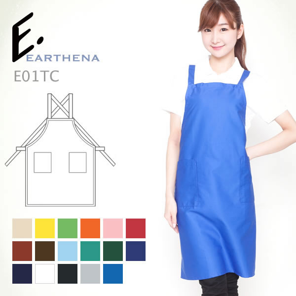 Earthena エプロン E01tc Original Tshirt St